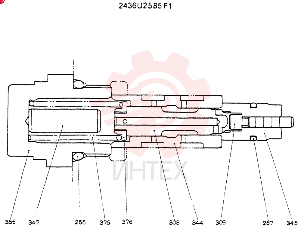 VALVE PRESSURE RELIE 2436U2585F1