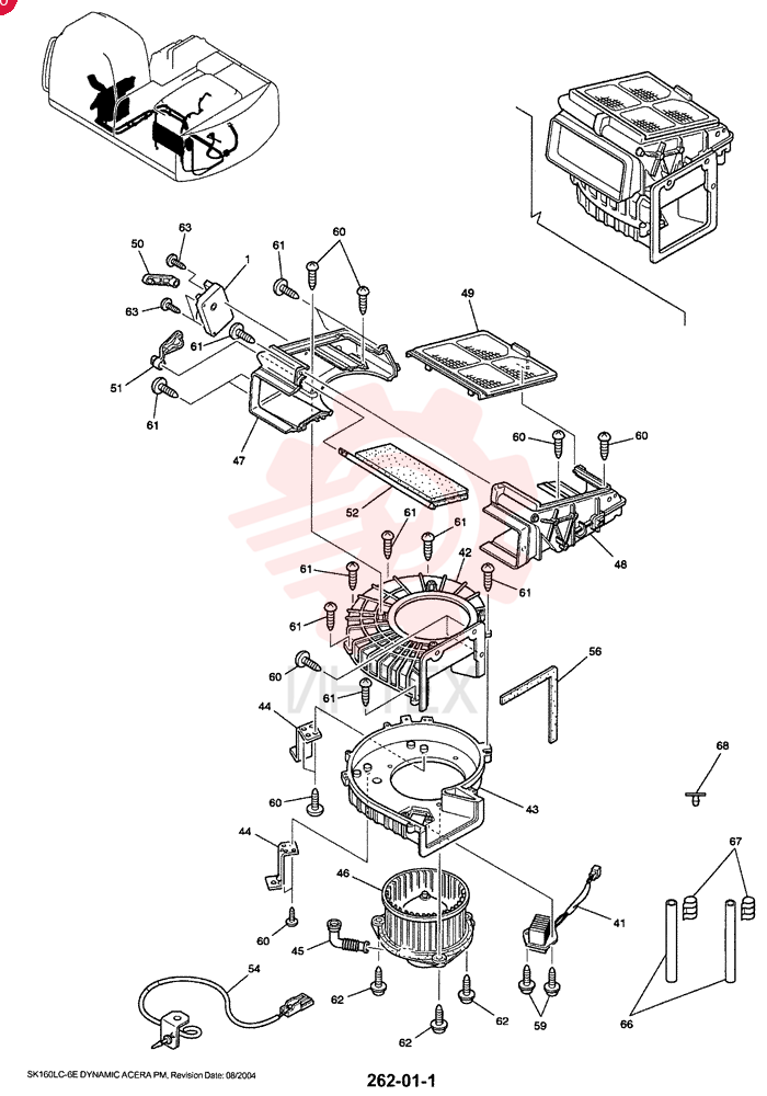 AIR CONDITIONER,Assembly LC20M00005F2 (1)
