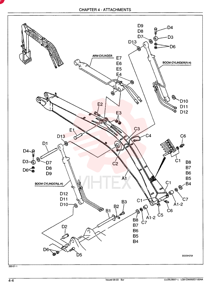BOOM ASSY - H.D. LQ02B00211F2