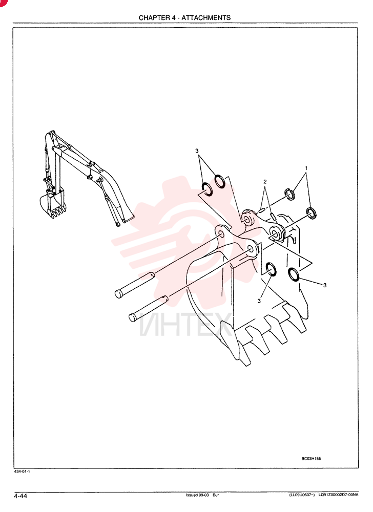 BUCKET INSTALLATION LQ61B00006F1