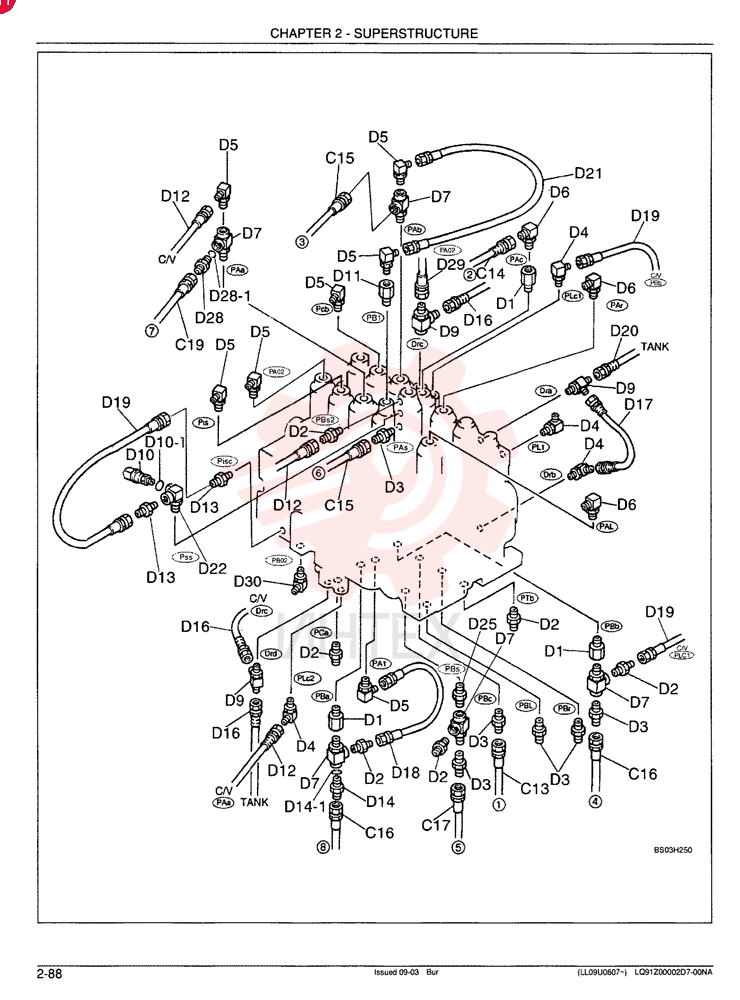 CONTROL LINES, BLOCK - Sensor LQ64H00049F1 (3)