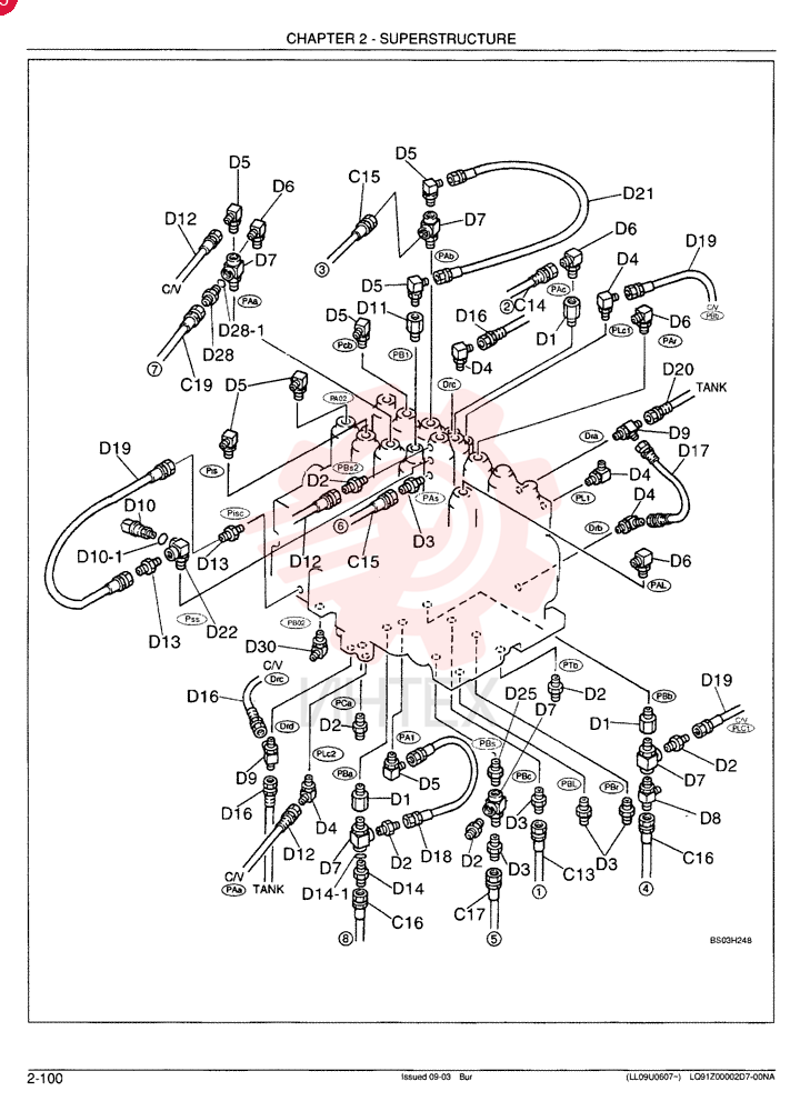 CONTROL LINES, BLOCK - Sensor LQ64H00049F1 (4)