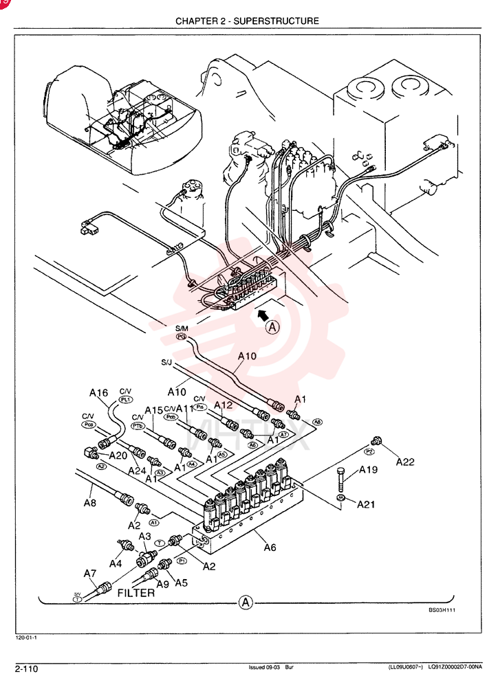 CONTROL LINES, VALVE LQ64H00050F1 (1)