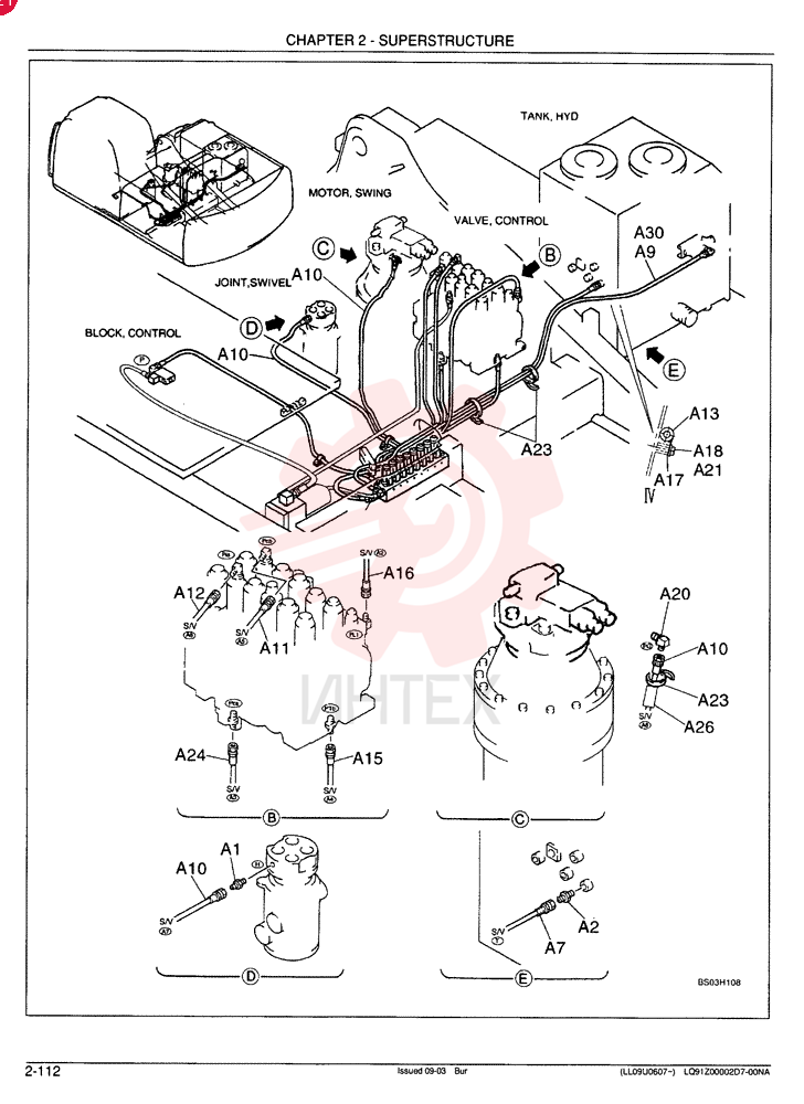 CONTROL LINES, VALVE LQ64H00050F1 (2)