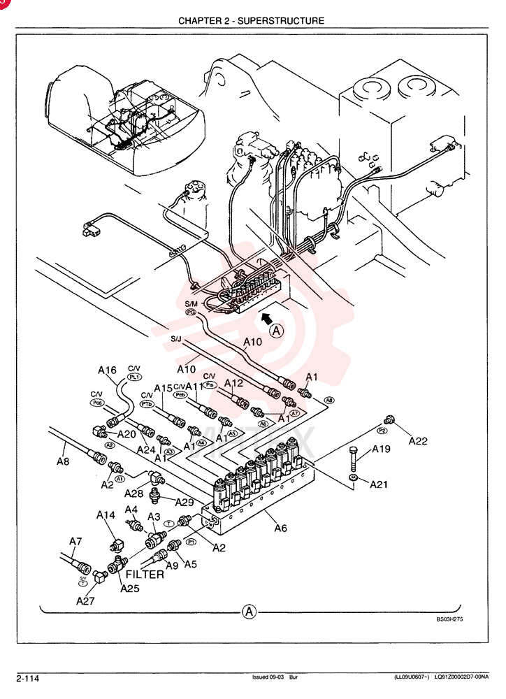 CONTROL LINES, VALVE LQ64H00050F2 (2)