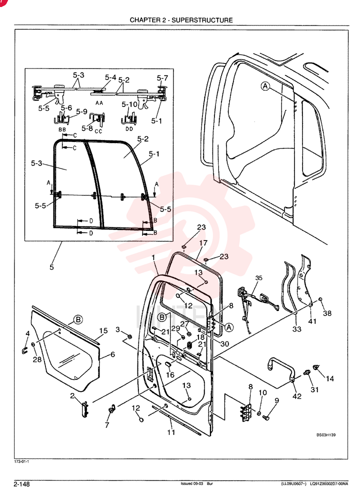 DOOR ASSY. YN51C00010F2 (2)