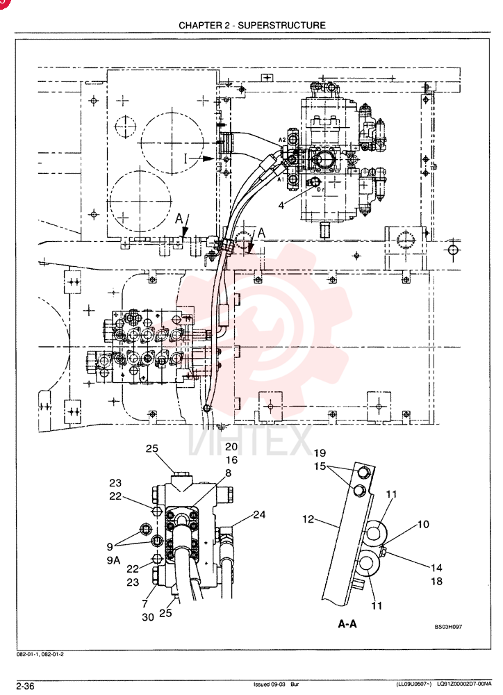 HYDRAULIC LINES, PUMP - Standard LQ30H00017F1 (1)