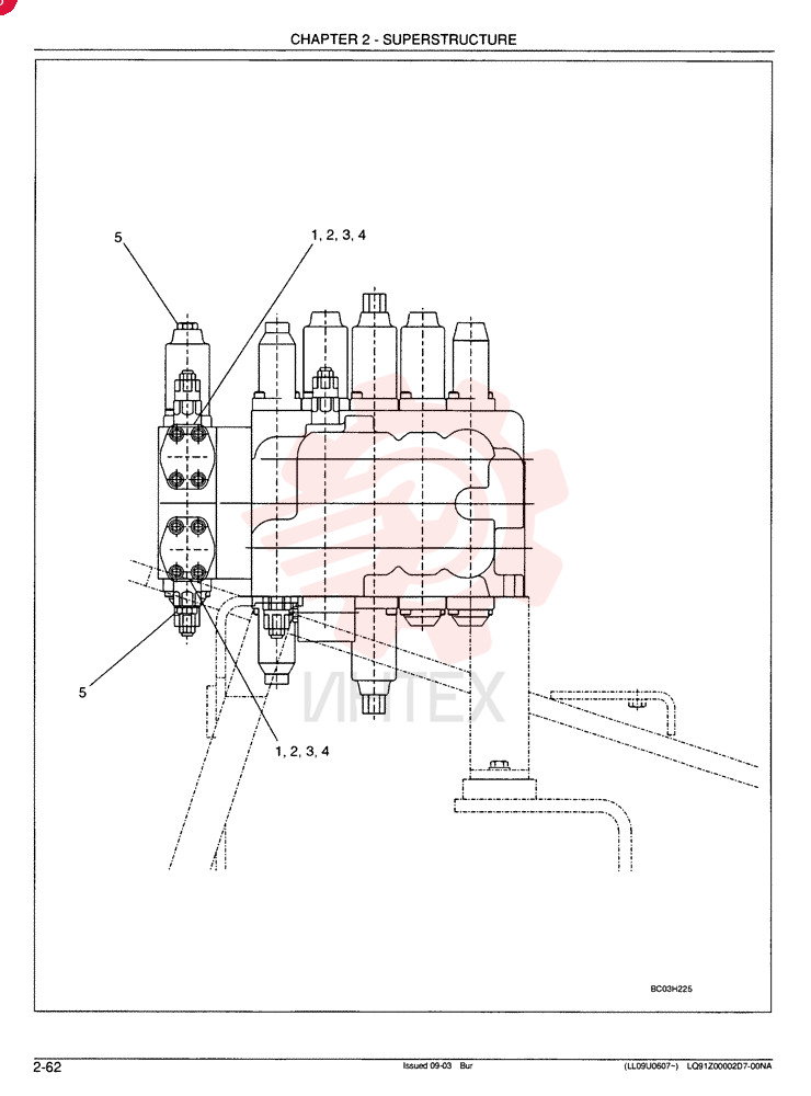HYDRAULIC LINES, UPPER YN03H00062F1