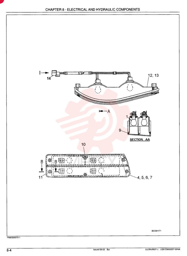 LAMP YM80S00001F1