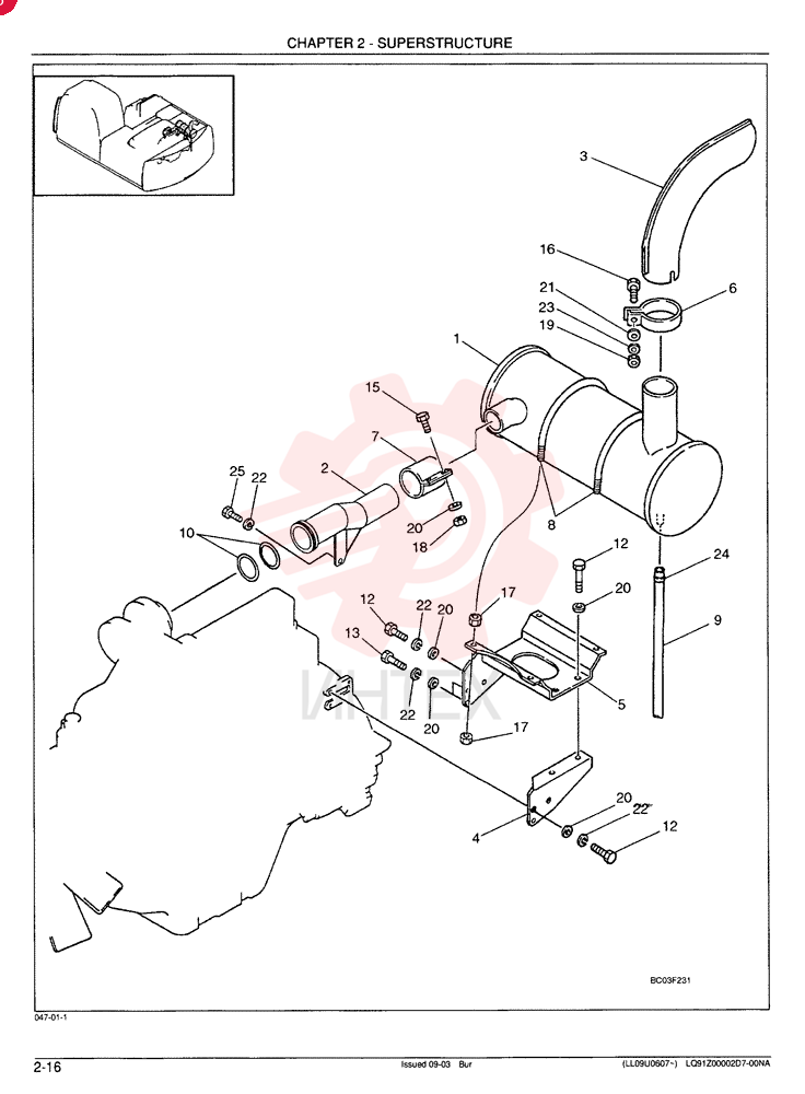 MUFFLER ASSY LQ12P00020F1