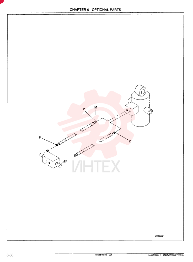 PARTS KIT HYDRAULIC YM32TU1029F2