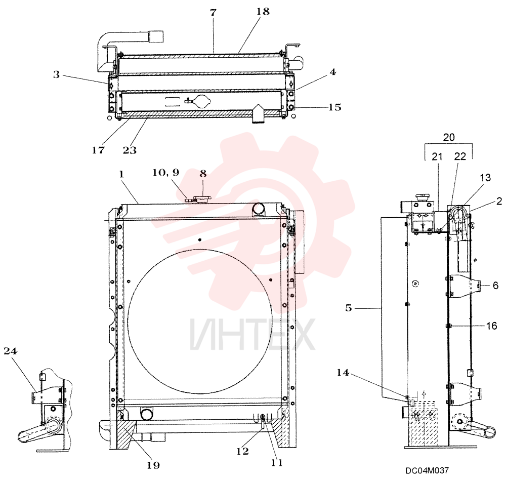 RADIATOR YN05P00035S001