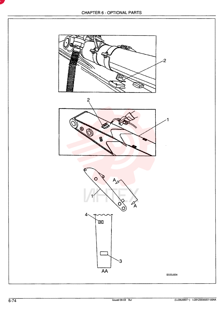 REWORK ARM - Standard, Hendrix Coupler Only LQ12BU0007F1