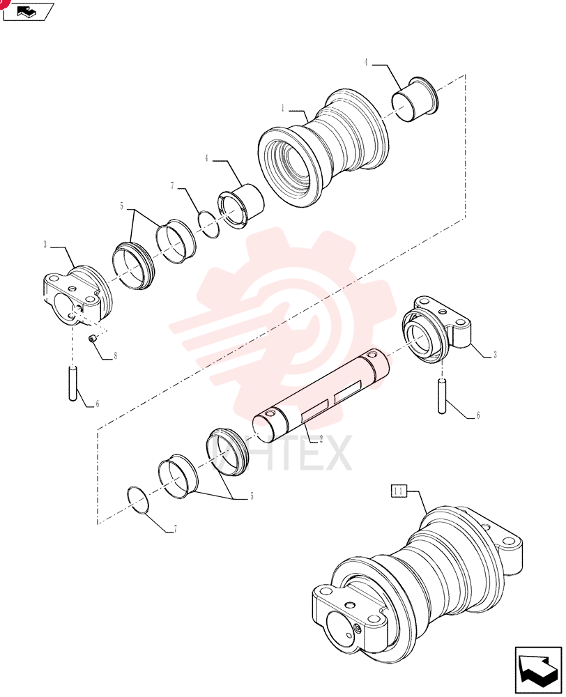 ROLLER LQ64D00054F1