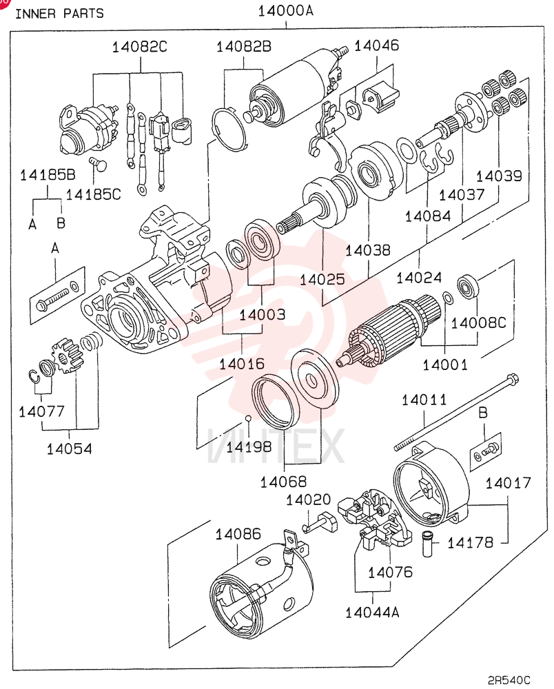 STARTER MOTOR VAME049303 (2)