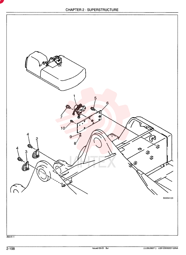 UPPER ELECTRICAL ASSY LQ03E00007F1