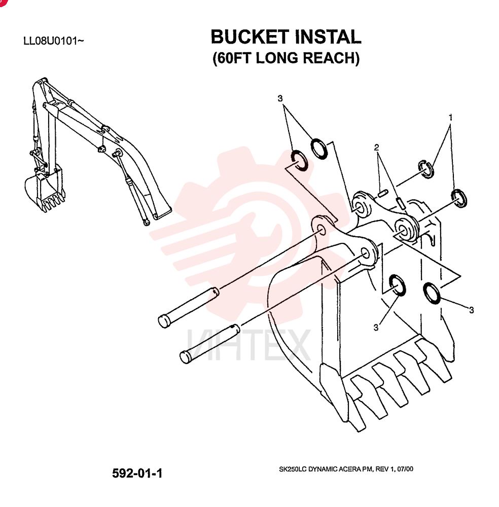 BUCKET LP61B00008F1