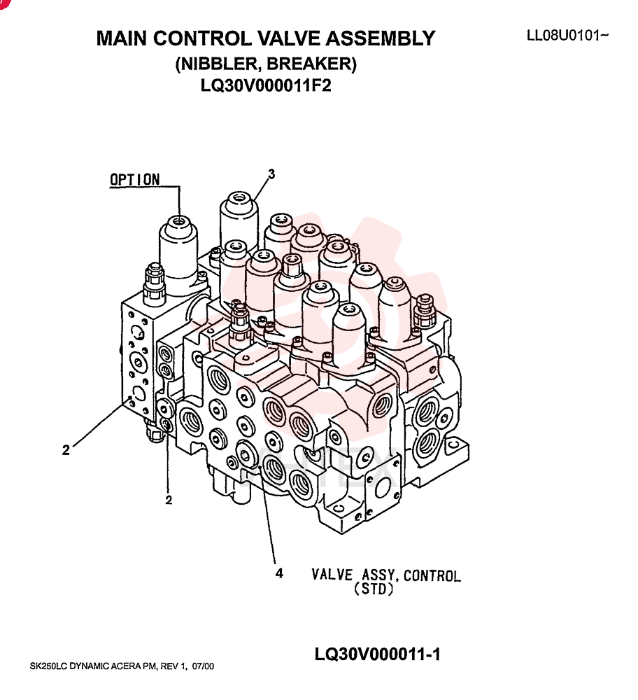 CONTROL VALVE LQ30V00011F2