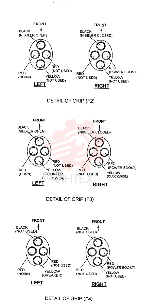 HARNESS ASSY, UPPER (ROTARY CIRCUT), (F1 ONLY) YN13E00055F1 (1)