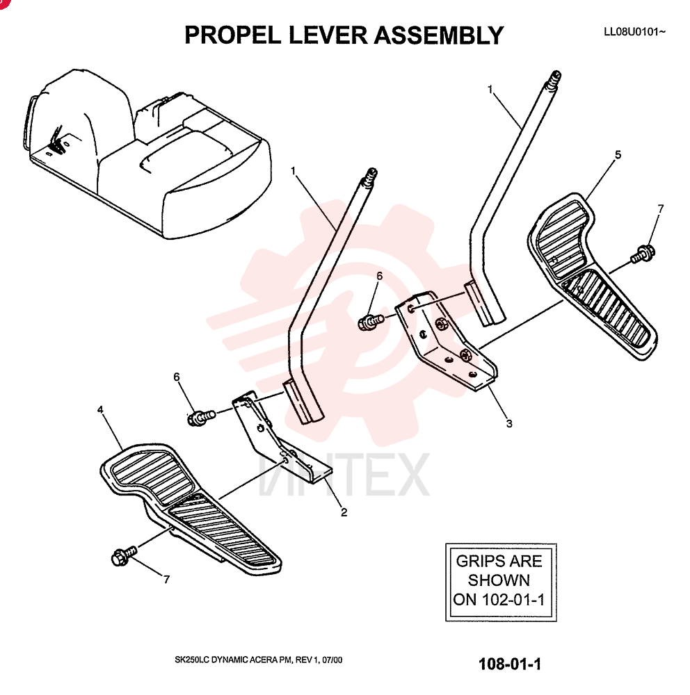 LEVER YN50M00004F1