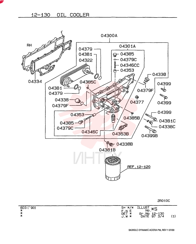 OIL COOLER VAME088521