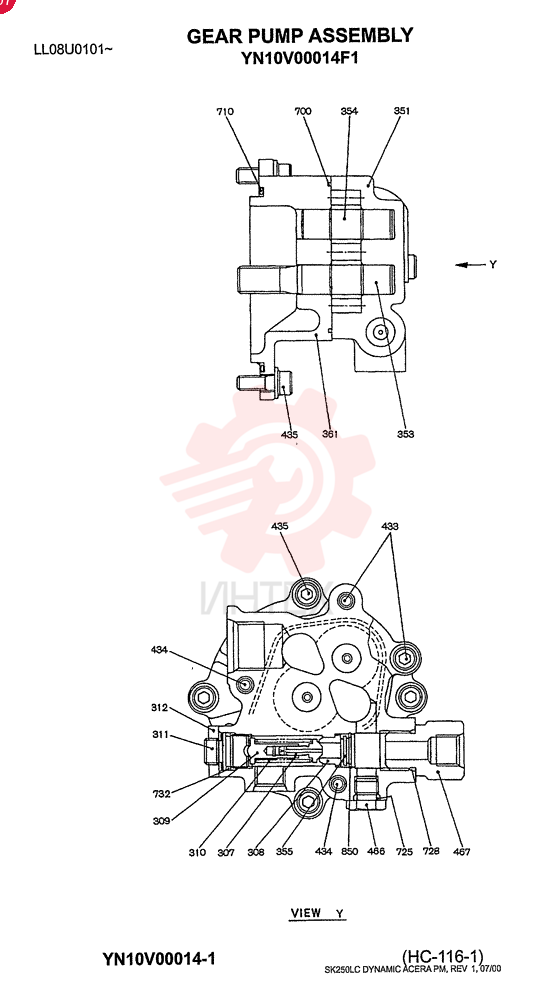 PUMP YN10V00014F1