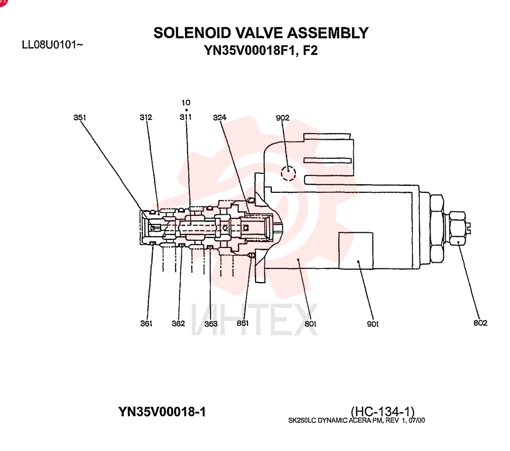 SOLENOID VALVE YN35V00018F1