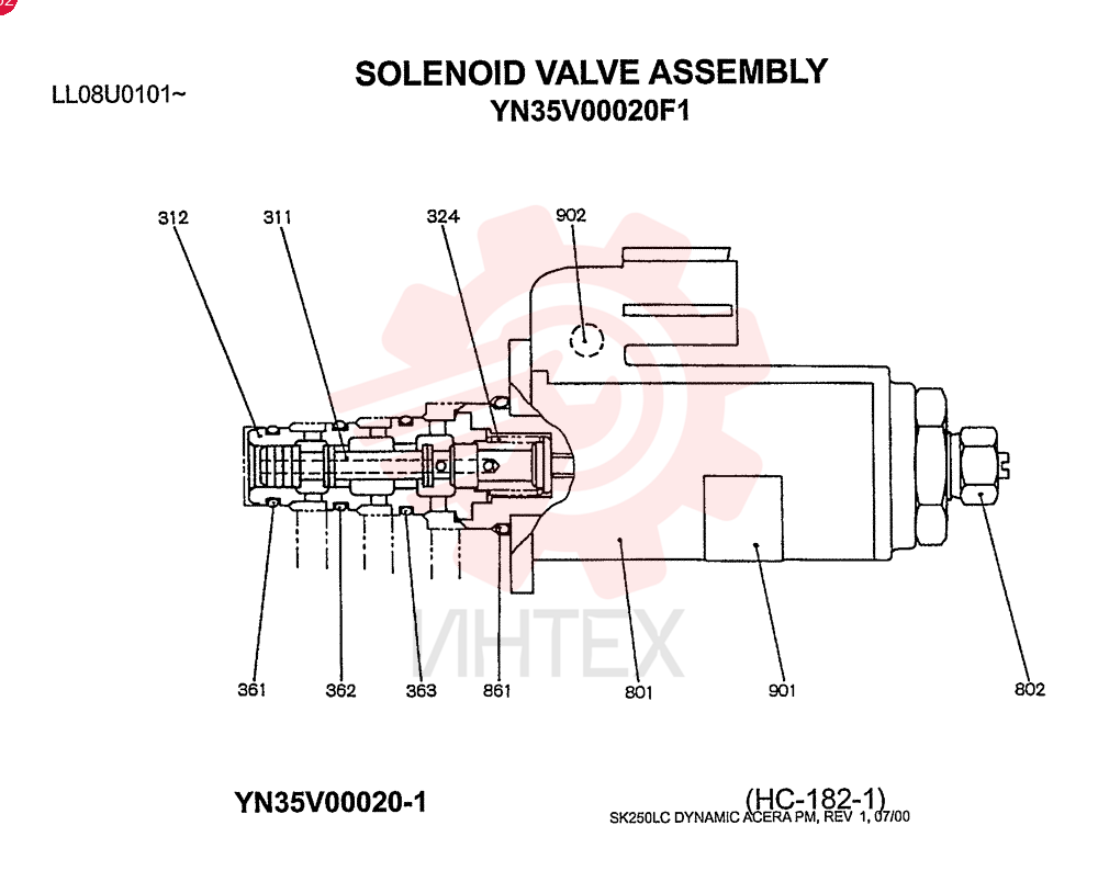 SOLENOID VALVE YN35V00020F1