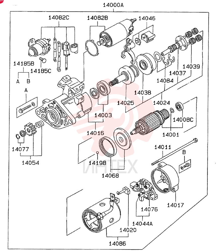 STARTER MOTOR VAME049303 (2)