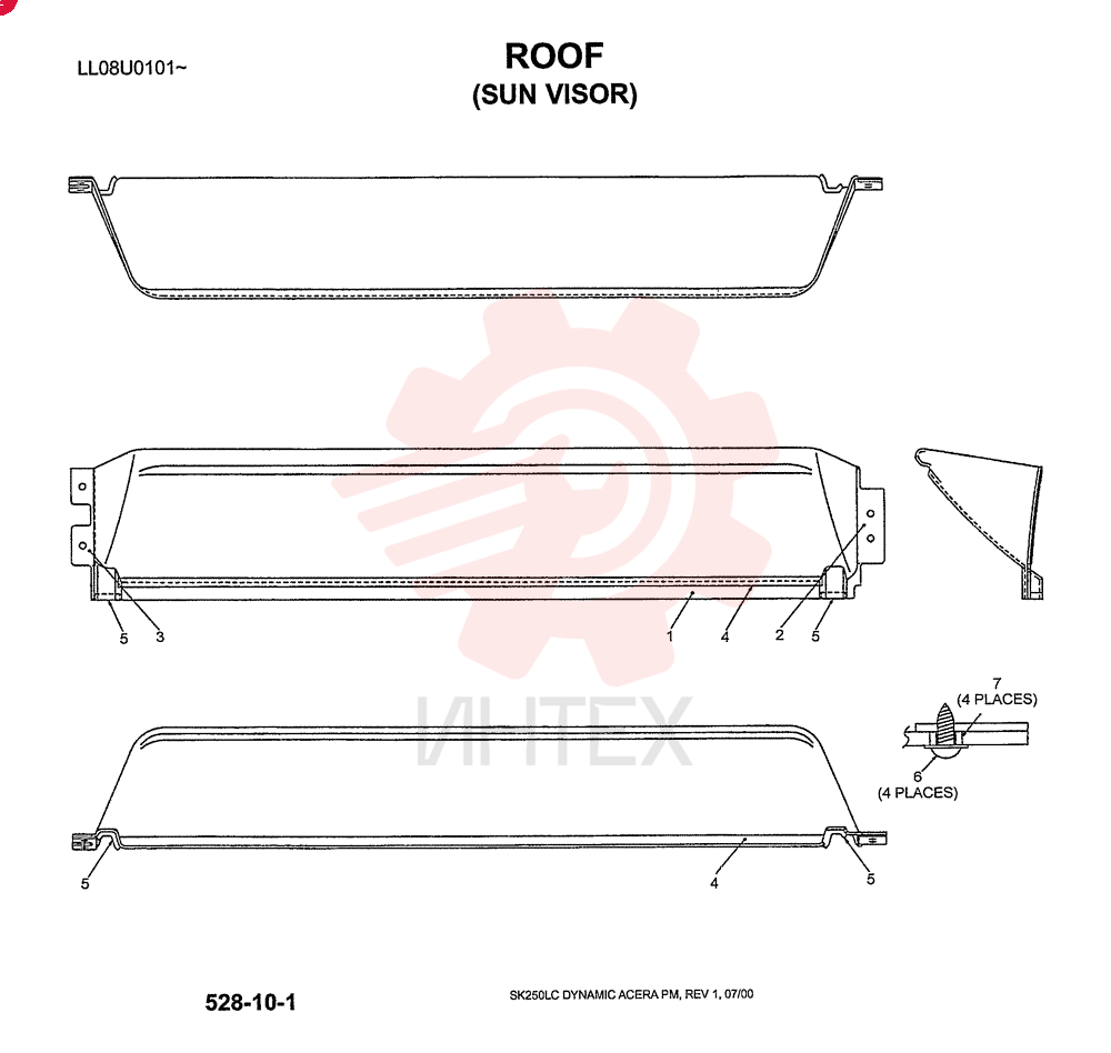 SUN VISOR YN55C00004F1
