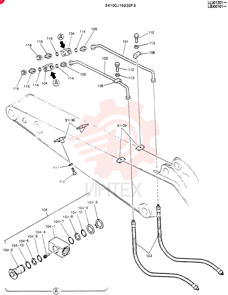 ARM ASSY. 2. 5M