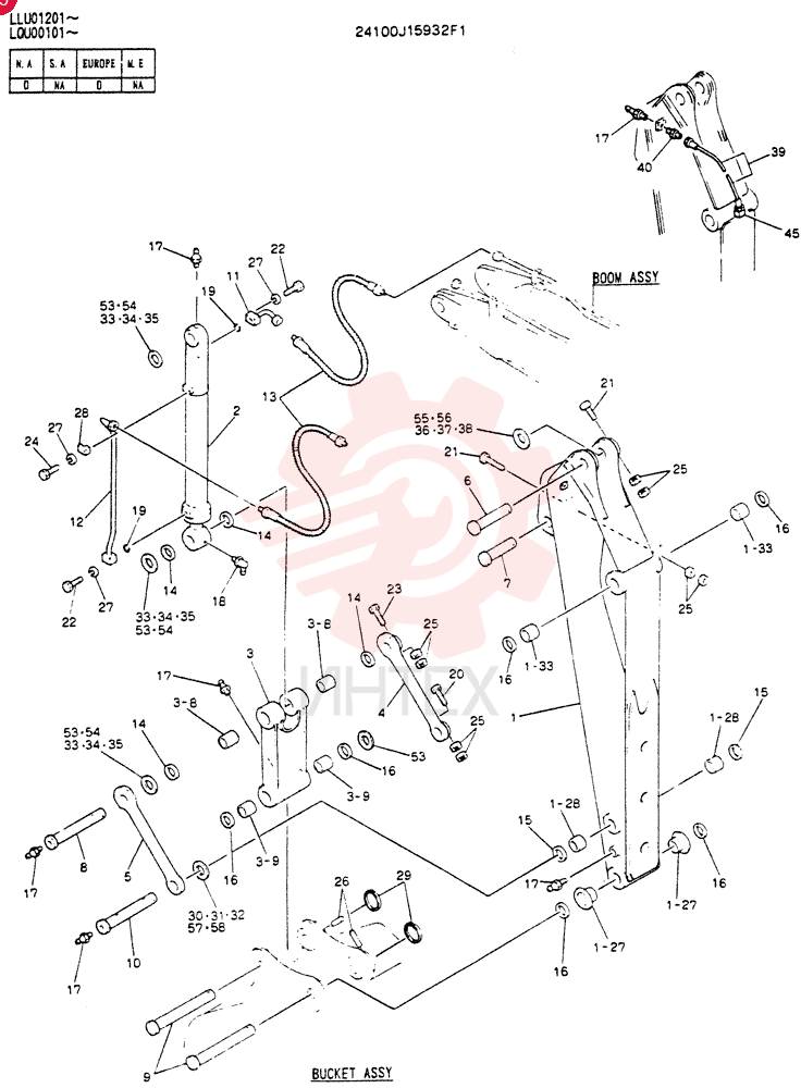 ARM ASSY, 2. 5M