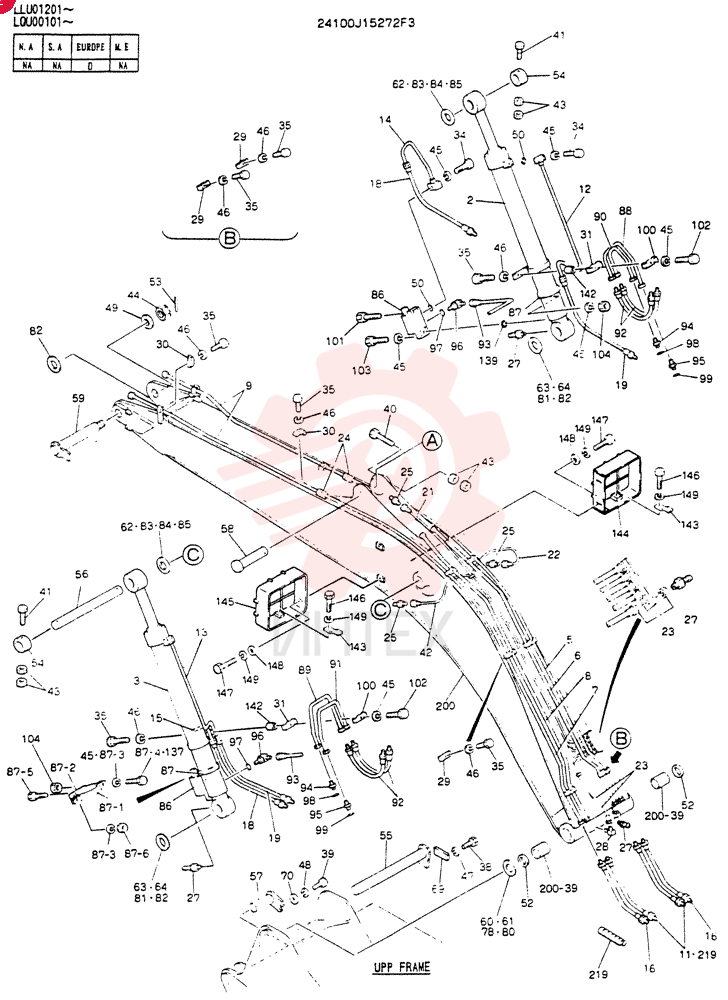 BOOM ASSY, 6.02M 24100J15272F3