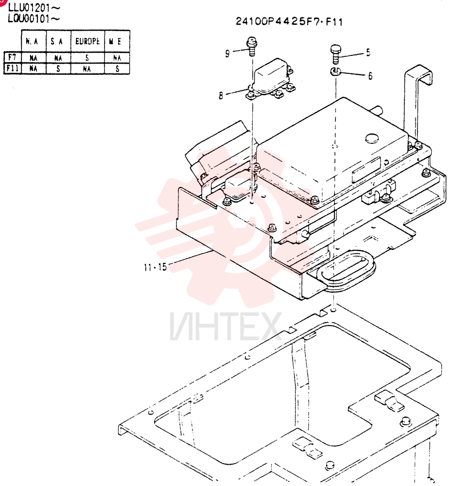 CONROLLER INSTAL 24100P4425F7