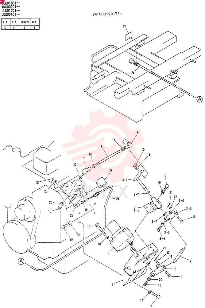 CONTROL ASSY,ENGINE 24J00J17017F1