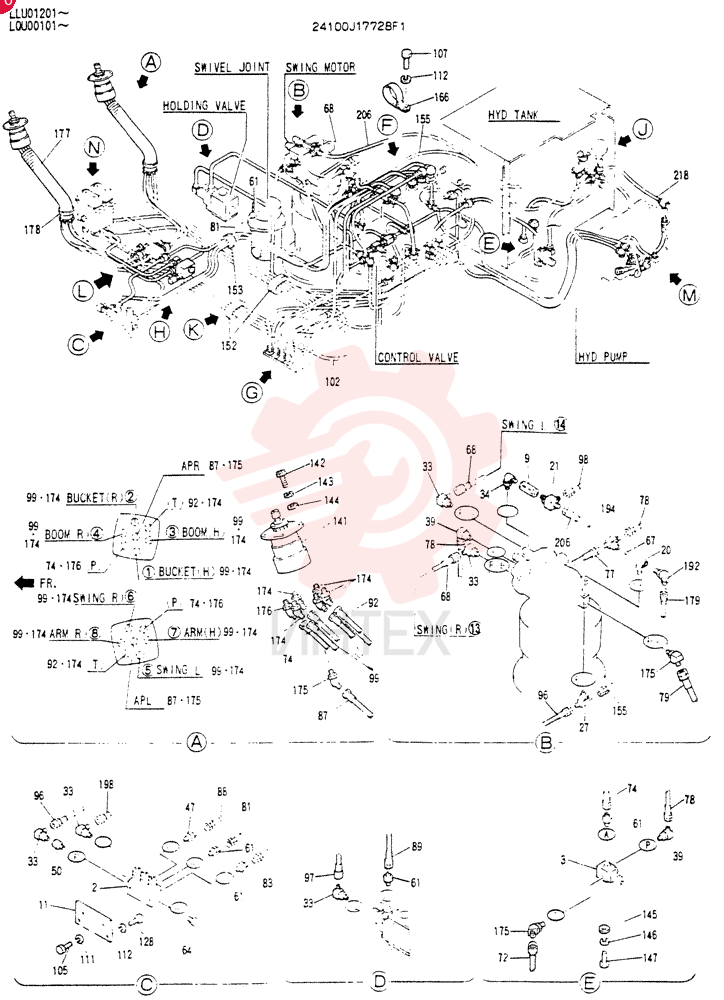 CONTROL ASSY, REMOTE 24100J17728F1 (2)
