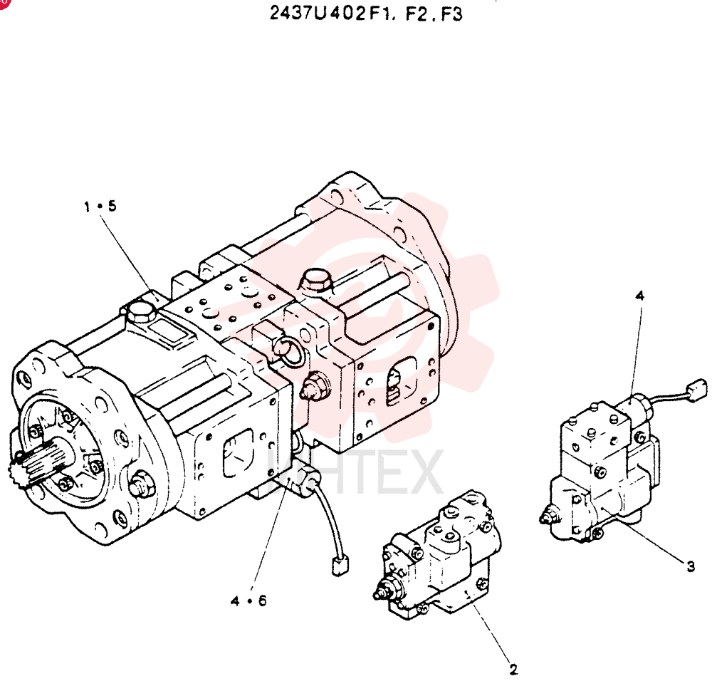PUMP 2437U402F1