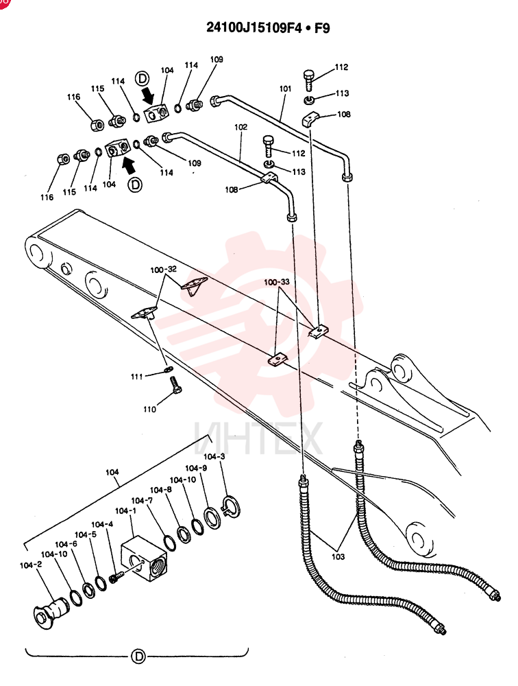 ARM ASSY., 2.98M (BREAKER)(EC) 24100J15109F4 (1)