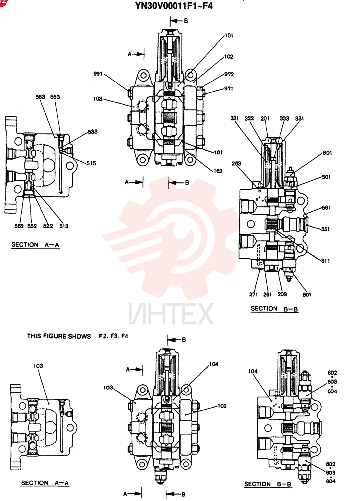CONTROL VALVE YN30V00011F1