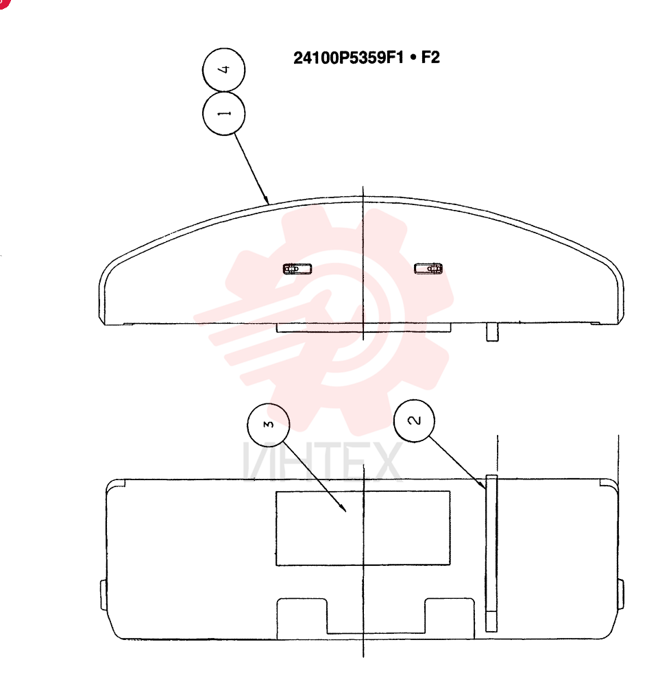 COUNTERWEIGHT ASSY., F1: 1, F2: -