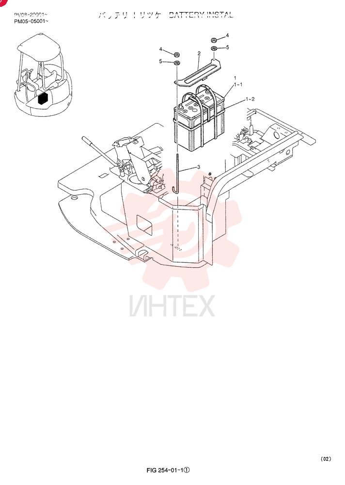 BATTERY INSTAL PM72E00004F1