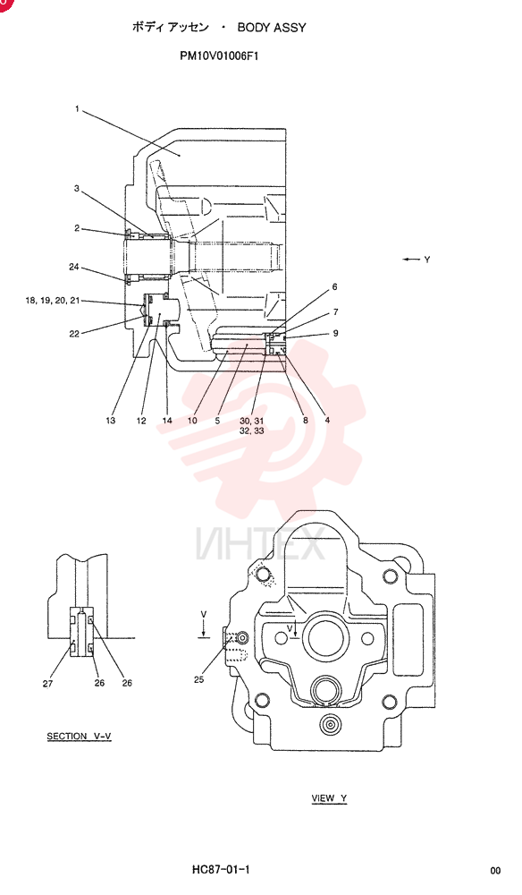 BODY PM10V01006F1
