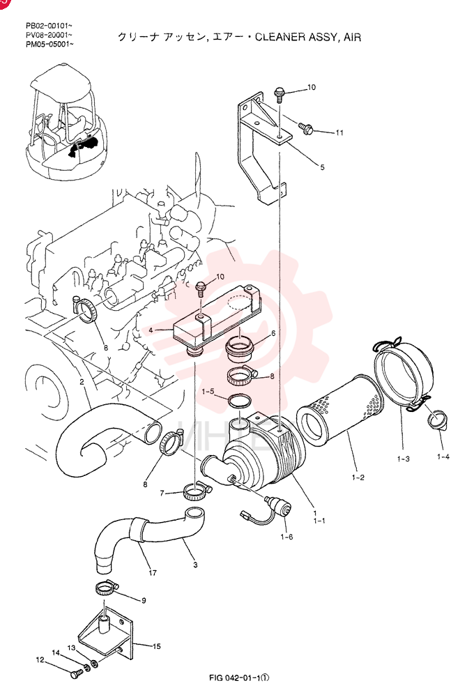 CLEANER ASSY, AIR PM11P00005F1