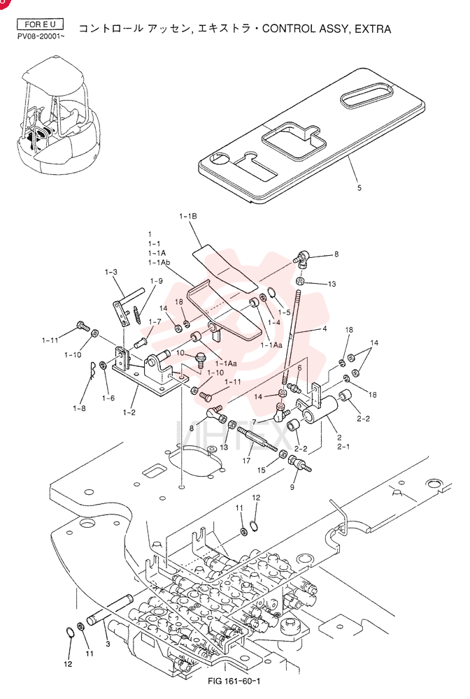 CONTROL ASSY, EXTRA PM14M00002F1