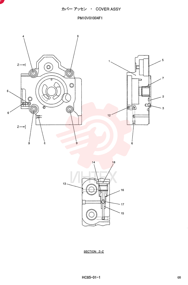 COVER ASSY PM10V01004F1