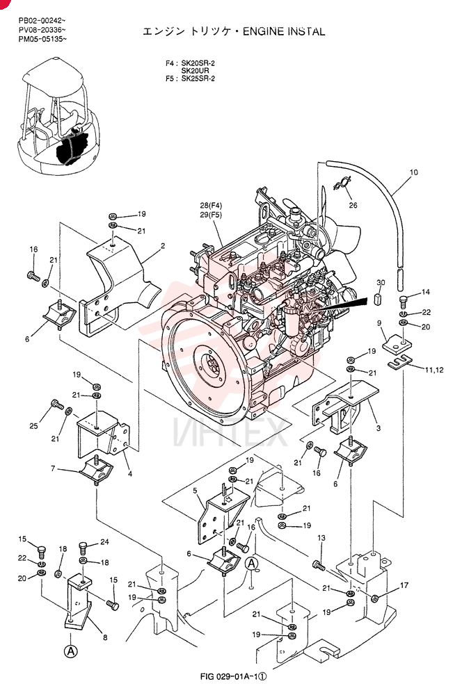 ENGINE INSTAL PM02P00005F4