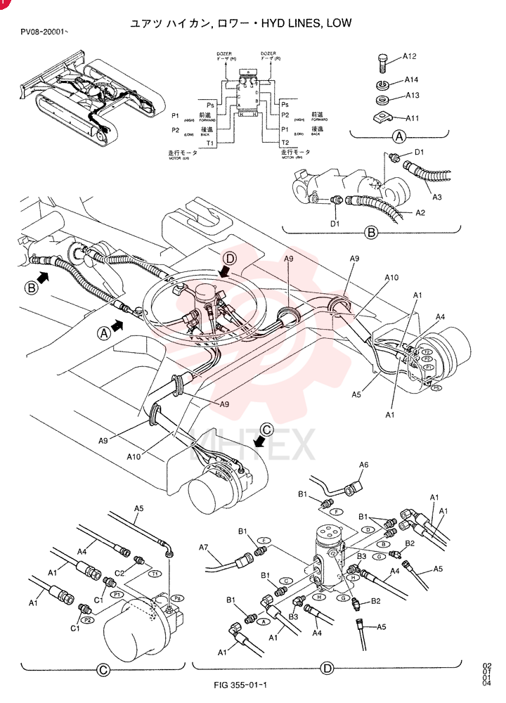 HYD LINES, LOW PV02H00004F1
