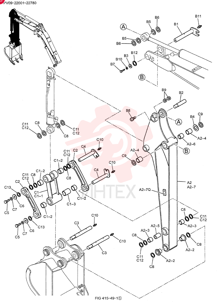 ARM ASSY PV12B00085F1