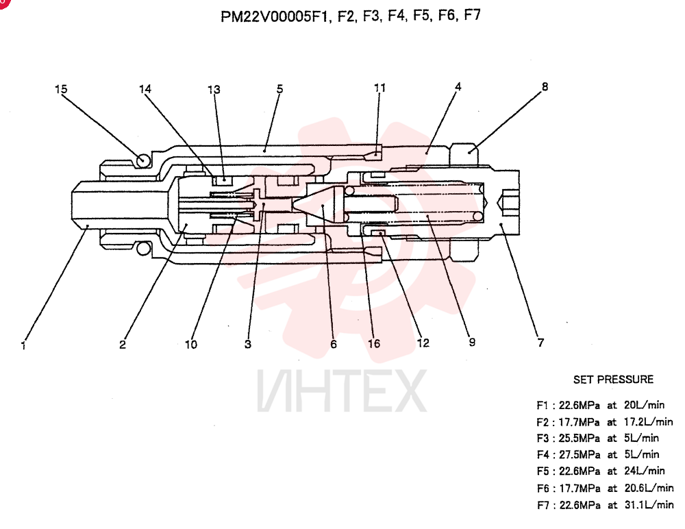 BLEEDER VALVE PM22V00005F1