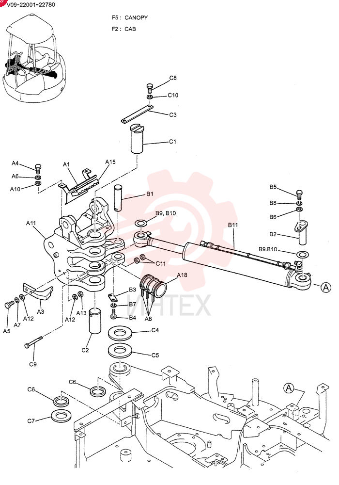 BRACKET GROUP, SWING PM02B00104F2